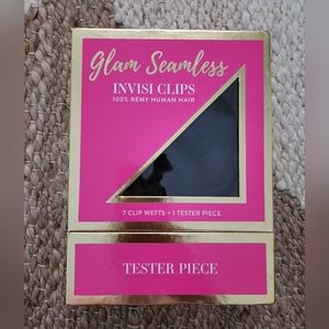 Brand New Never Worn Glam Seamless Clip In Hair Extensions